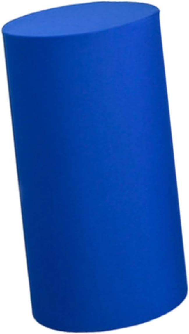 Round Dessert Table Cover Cylinder Pedestal Cover Cylinder Dessert Holder for Thanksgiving Engagement Party, Size S (23.62x12.99 inch)- Small