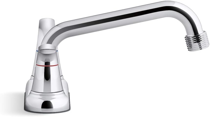 Kohler K30619-CP Jolt 4 GPM Widespread Kitchen Faucet - Includes Escutcheon Polished Chrome