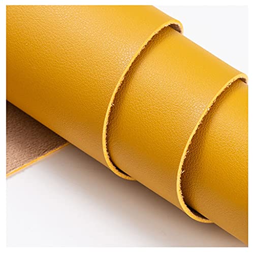Tissu simili cuir imperméable imitation suédine effet doux pour canapé 1.38x7m