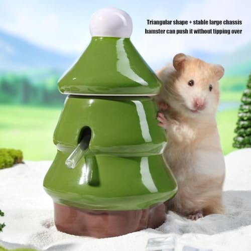 Botella de agua para hámster de 60ml dispensador al vacío para jaula de mascotas pequeñas 4