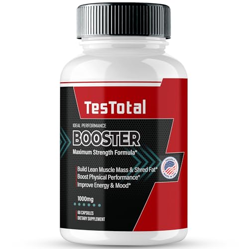 IDEAL PERFORMANCE TES Total Capsules, TesTotal Supplement Pills All Natural Formula - Health and Wellness, TesTotal Reviews (60 Capsules)