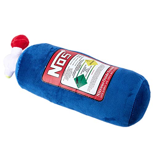 Liseng NOS Almohada de viaje, espuma viscoelástica para decoración del coche, respaldo del sofá, juguete de regalo (reposacabezas 30 cm)