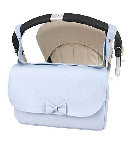 Danielstore. Bolso Lactancia Polipiel carro - Modelo Solapa-. Color marino