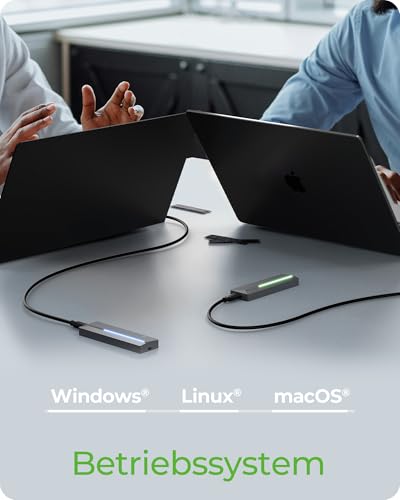 Carcasa Externa ICY BOX para SSD M.2 NVMe/SATA con Luz RGB miniatura 7