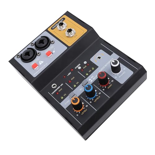 Console de mixage compacte Fafeicy pour diffusion en direct sur PC