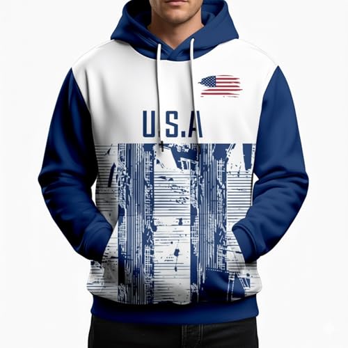 Pull tricoté homme hiver sweat-shirt chaud à capuche oversize - 2