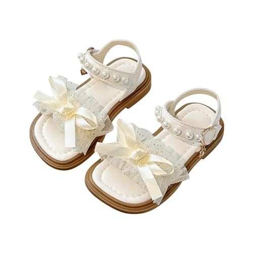 Girl Sandals Toddler Girl's Dress Soft Bow Flats Summer Bowknot Shoes Big Kids Cute Sandals For Big Kids Girls
