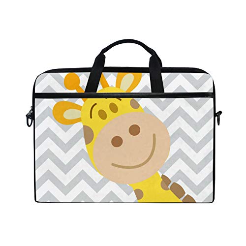Funda bandolera para portátil de 14 a 15.4" con asa ajustable y protección total