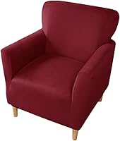 Vista 12 de XMAYODS Funda elástica para silla de club, fundas para silla de bañera, funda suave para sillón, protector de muebles extraíble, funda para silla