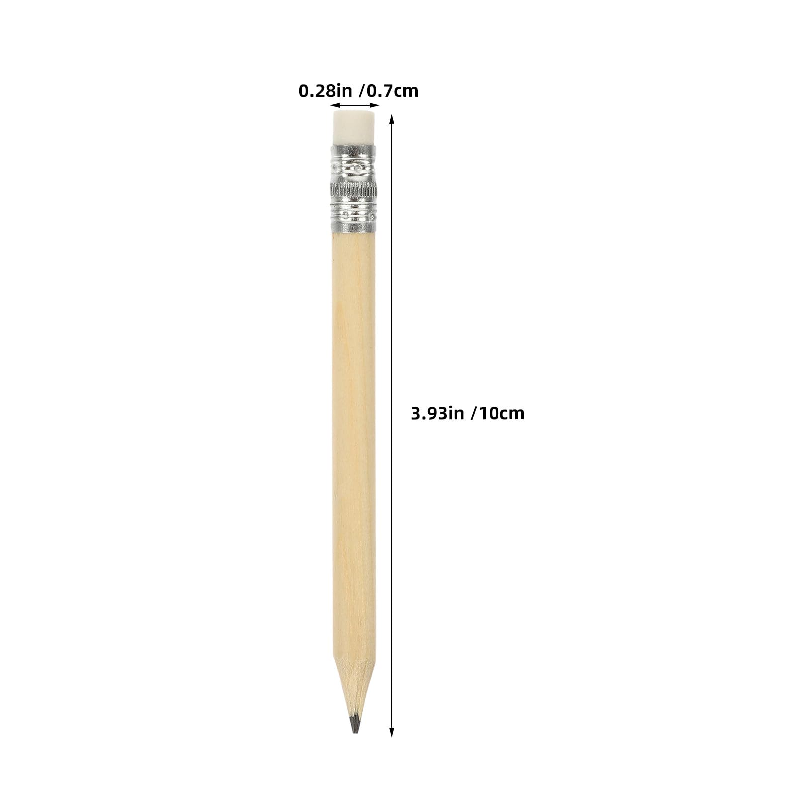 NUOBESTY 150pezzi Matite da Golf Hb Legno per Schede Segnapunti Strumenti di Scrittura Pre-temperati per Aule d Esame e Forniture per Ufficio