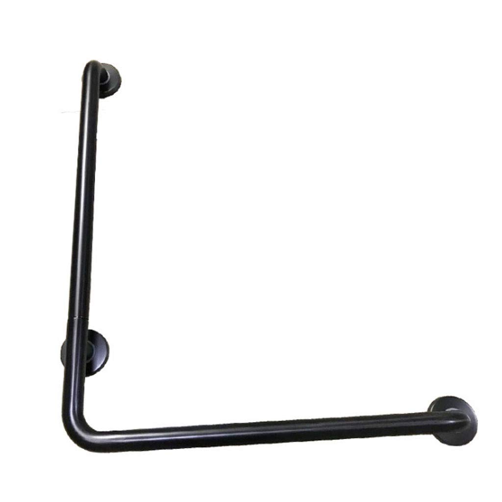 Fkxsxaz Black Bathroom Grab Bars Handrails Shower,Disabled Pregnant Woman Children L Type Accessibility Toilet Indoor Housewares Grab Bar Safety Handle