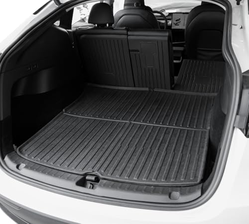 Image of SUPER LINER Tesla Model Y Floor Mats 2021-2024 TPE 9Pcs Set