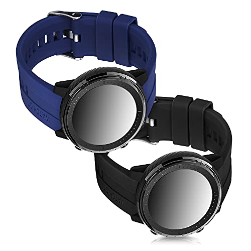 Kwmobile 2x Cinturino TPU Silicone Fibbia