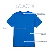 GILDAN T-Shirt Męski, Royal Opakowanie 10 Szt., M