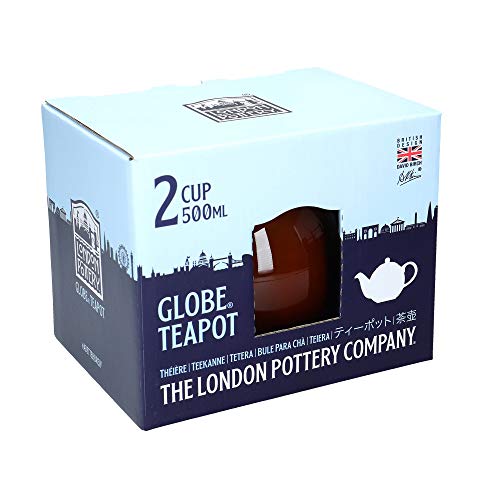 London Pottery Farmhouse Small Teapot With Infuser, Ceramic, Rockingham Brown, 2 Cup (600 Ml) #TOP3