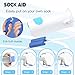 Sock Aid Kit, Sock Puller Aid Easy On and Off, Sock Assistant Device No Bending, Sock Aids for Putting On Socks and Sock Remover, Sock Helper for Seniors, Pregnant, and Limited Mobility