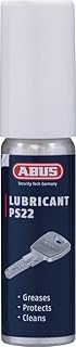 ABUS Spray de cuidado PS22 – Lubricante sin grasa para cilindros de puertas, cerraduras de coche, herramientas, antidesgaste y aplastamiento, 13 ml, color azul