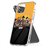 Phone Case Redemption Waterproof 2 Cover Design Accessories of Rdr2 Compatible with iPhone 15 14 13 Pro Max Mini 12 11xxs Xr 8 7 6 6s Plus Transparent