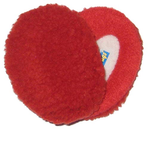 Preisvergleich Produktbild Earbags Ohrenwärmer Lammfell Imitat, dunkelrot, Medium