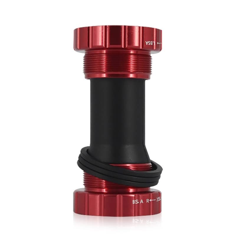 Boîtier de pédalier céramique rouge, l'excellence des roulements scellés
