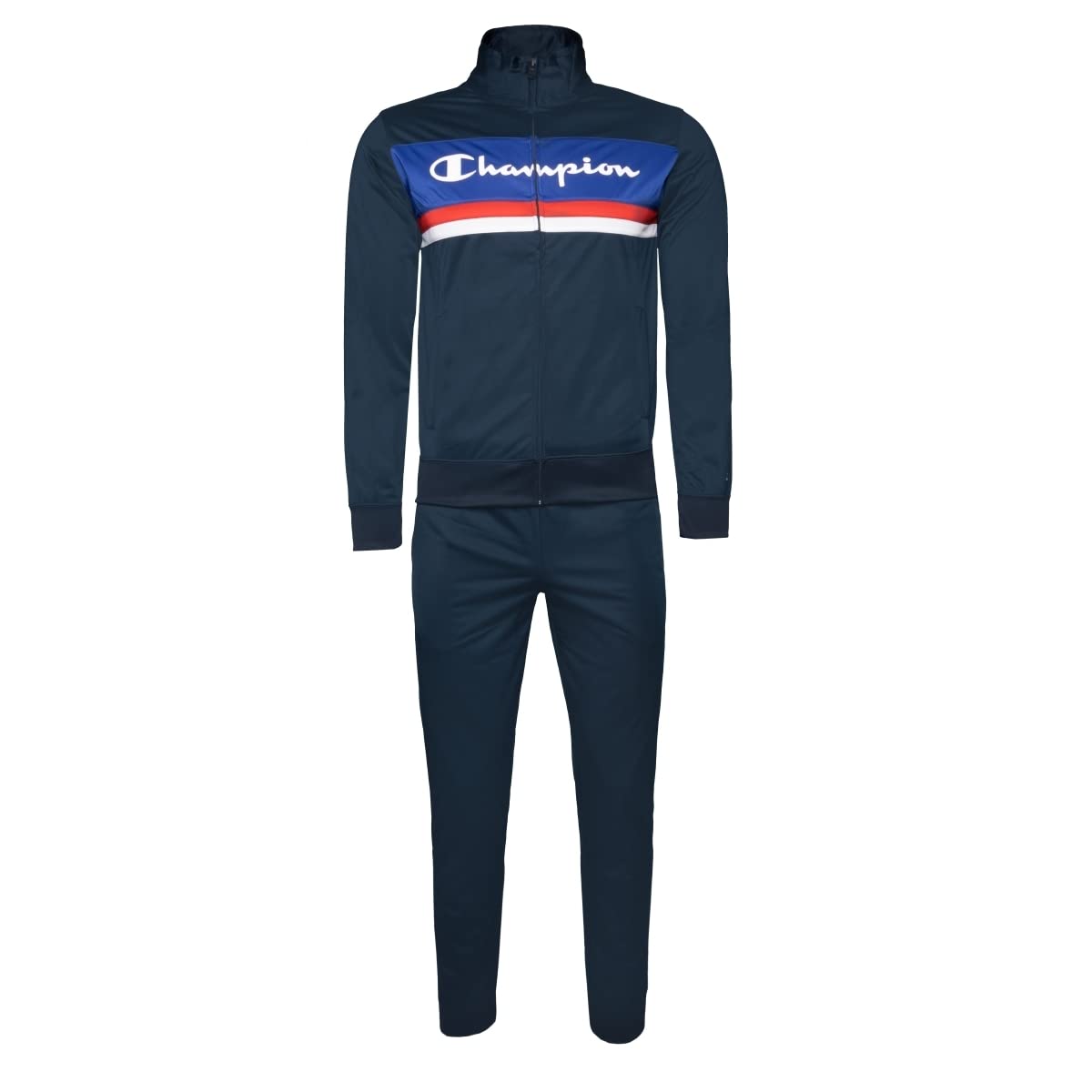 Champion Men's tracksuit, Nny-nny-bvu-hrr-wht (217461-bs501), L
