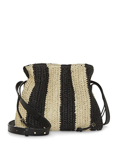 Sac bandoulière Dario-cb4 Vince Camuto bicolore noir et beige pour femme