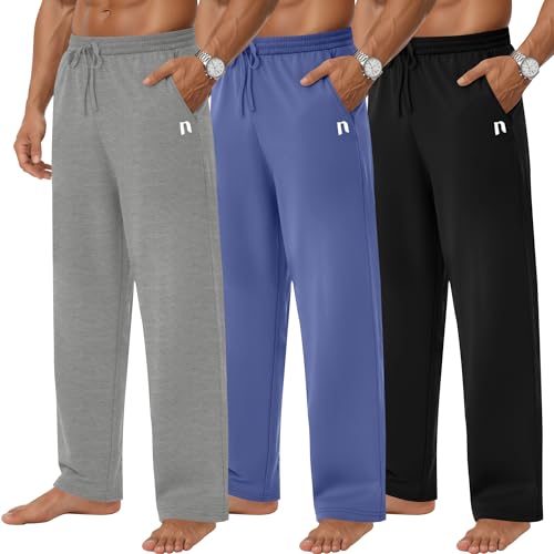 Pantalon de survêtement large Neer en lot de 3 pour homme
