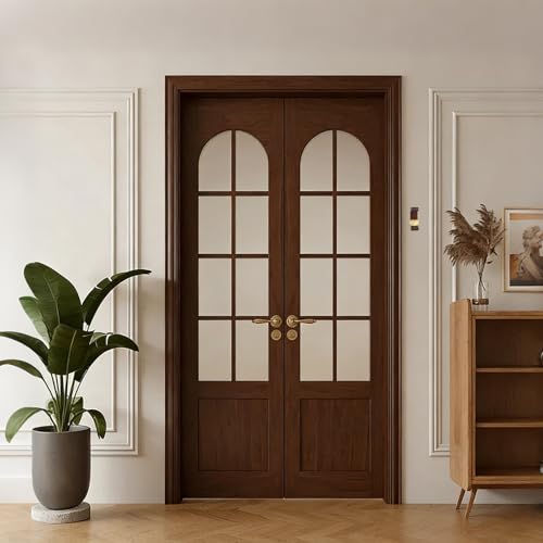 2 Stück Magnetische Türklingel Selbstklebend Türklingel aus Holz Magnetische Türglocke Ohne Bohren mit Doppelseitiges Klebeband Tür Klingel für Tür Büro Geschäft Café
