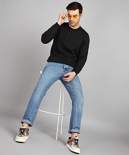 Image of Neostreak Men's Cotton Round Neck Full Sleeve Sweatshirt