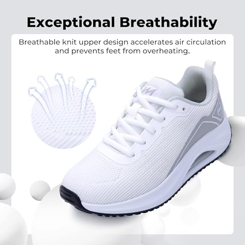 Image of Womens Arch Support Walking Shoes Plantar Fasciitis Orthotic Sneakers for Foot Pain Relief US Size 6-11