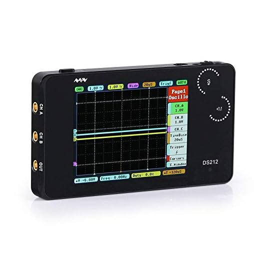 SainSmart DSO212 Pocket Size Portable Handheld Mini Digital Storage Oscilloscope
