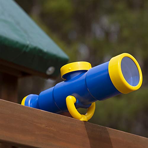 Swing-N-Slide Ws 4665 Non-Magnifying Telescope With Compass Swing Set Attachment, Blue And Yellow #TOP1