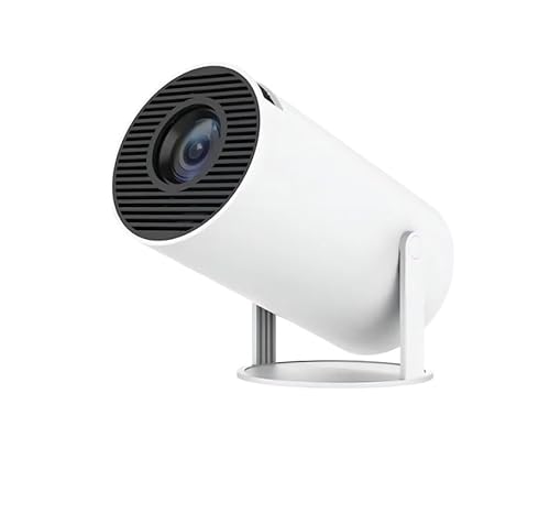 Projetor 4k Portátil Branco Android Wifi Bluetooth