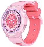 cnBro Smart Watch per bambini Smart Watches Cardiofrequenzimetro Monitor del sonno SNS Messaggio Promemoria Pedometro impermeabile Contapassi calorie 25+Modalità sportive Allarme Fotocamera remota