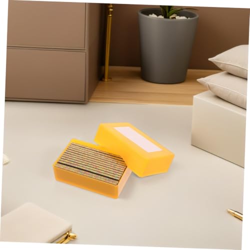 Clavos sin cabeza neumáticos SOIMISS, 1300 piezas, aleación de zinc, fijación eficiente para carpintería, caja para accesorios de clavadoras neumáticas, para marcos y entornos de taller de madera miniatura 7