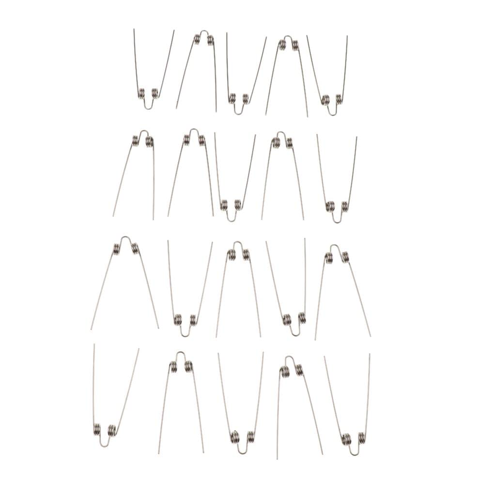 Aswadh 20 Pcs Trombone/Baritone Water Key Spring Accessory for Brass Instrument