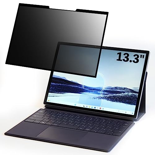 Dell XPS 13 2-in-1 13.3�C���` 16:9 �Ή� �S���� �`�����h�~�t�B���^�[ �v���C�o�V�[�t�B���^�[ �p�\�R�� PC �t���ی�t�B���� �u���[���C�g�J�b�g ���˖h�~ ���E�ȒP �ی�V�[�g ���E��