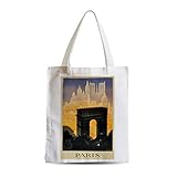 Sac en Polycoton. Grande contenance. Tissu épais et très résistant : 340 g/m2. Dimensions : 38 x 42 cm Longues anses : 70 cm. Point en croix sur les poignées pour plus de stabilité Impression numérique directe HD. Grande brillance des couleurs. Résis...