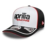 New Era Casquette 9SEVENTY Stretch Snap Aprilia Logo Blanc Taille Unique