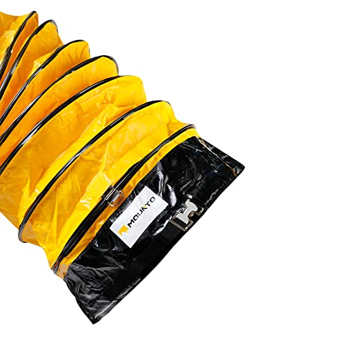 Image of MOUNTO 25FT PVC Flexible Duct Hosing for Exhaust Fan (16inch w /o bag)