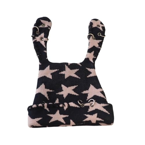 Chapeau en forme de lapin femmes à la mode noir texturé