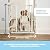 Carlson Extra Tall Walk Through Pet Gate with Small Pet Door, Includes 4-Inch Extension Kit, 4 Pack Pressure Mount Kit and 4 Pack Wall Mount Kit
