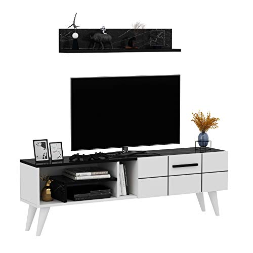 HOMIDEA NORA Mobile TV - Credenza TV - Set