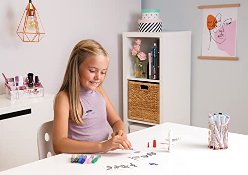 Set de bricolage Metal Sparkling Pin LENA avec colle et moules d'épingles