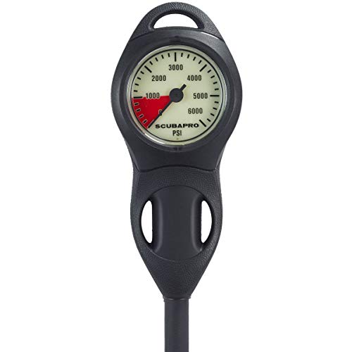 Scubapro Pressure Gauge, U-Line, Psi #TOP4