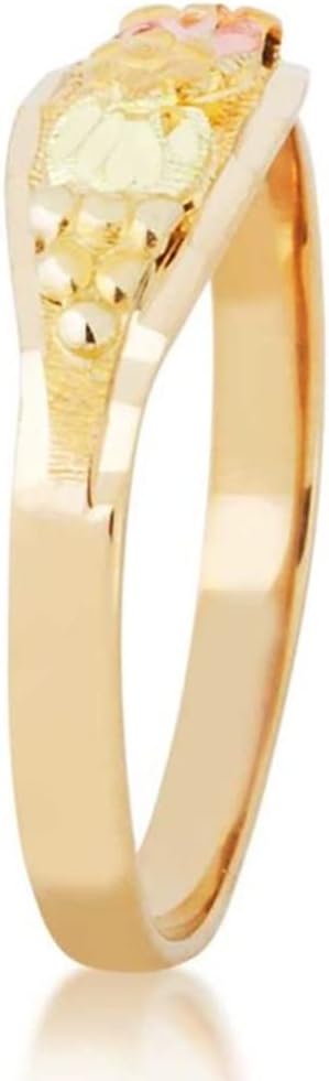 Ladies Black Hills Gold Pinky Ring