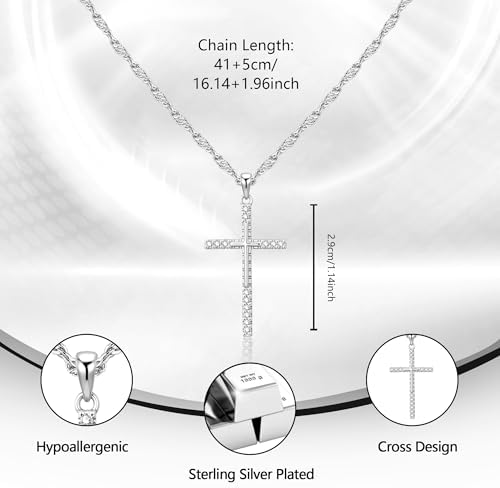 Collana Girocollo Donna ALEXCRAFT – Argento Con Ciondolo Stella E Pietre Naturali, Placcato 14K Oro, Sottile E Delicata