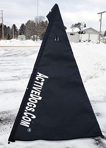 ActiveDogs IGP IPO Schutzhund Collapsible 8' Tall Protection Blind for Dog Training, Field Training, Hunting - Easy to Setup & Transport