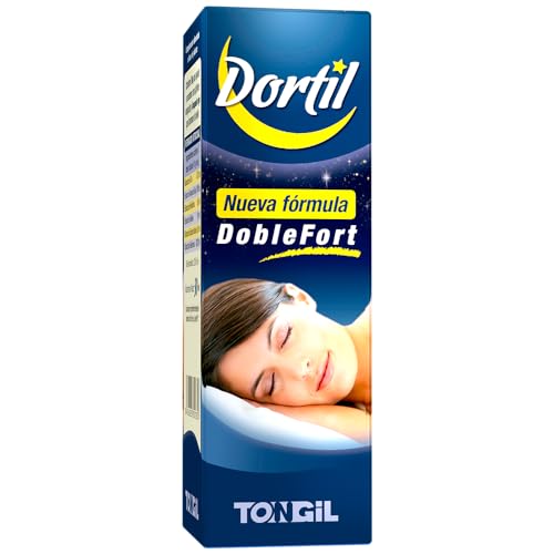 Dortil DobleFort Gotas para Dormir | Mejora del Sueño y Reducción del Estrés | Con Tila, Amapola, Melisa, Pasiflora y Valeriana | Apto para Adultos y Niños | Vegano | 30 ml | TONGIL