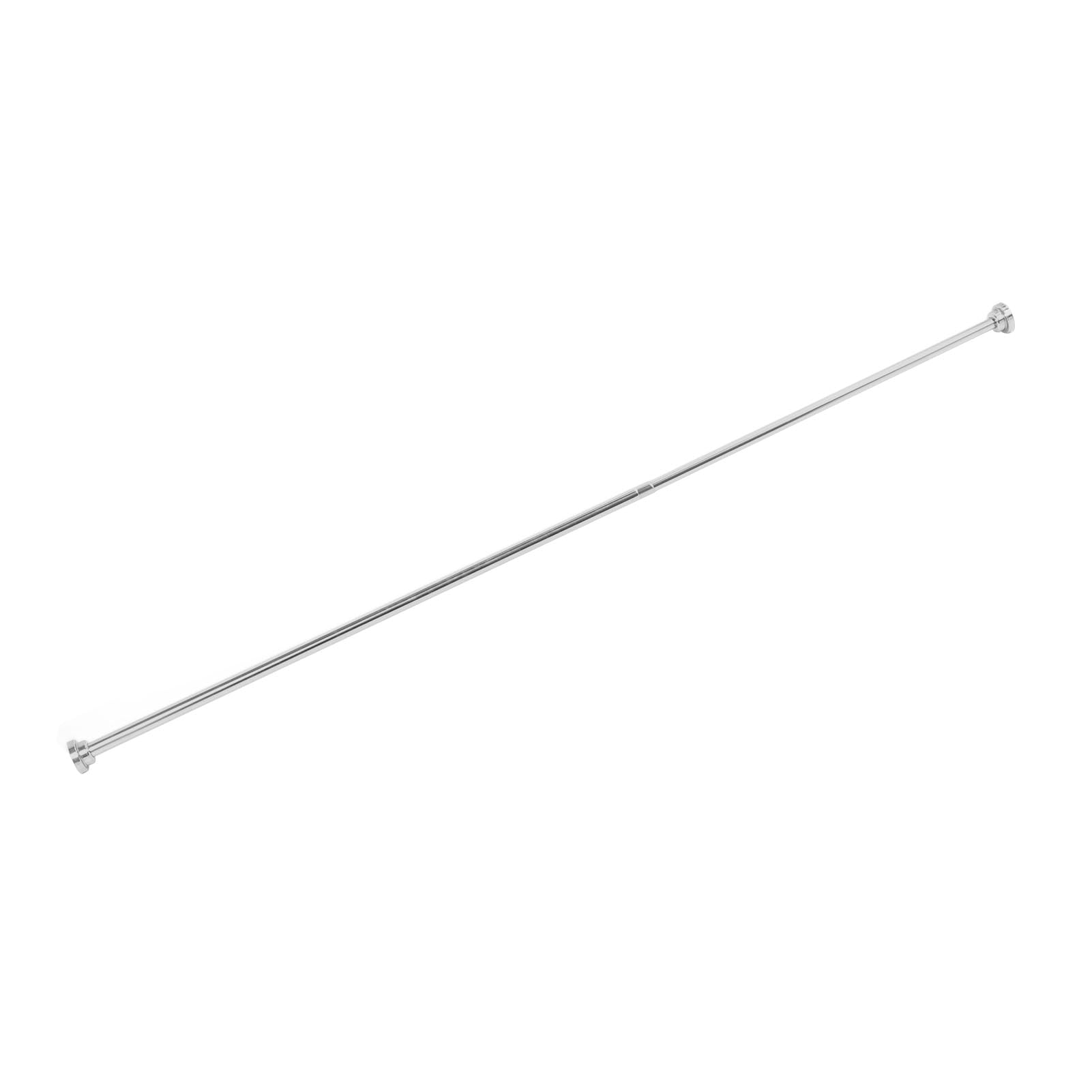 Barre de Rideau de Douche de 100 Cm, sans Forage, Tension, Rail à Vêtements, Acier Inoxydable, Rideaux Télescopiques pour Salles de Bains, Chambres, Cuisine